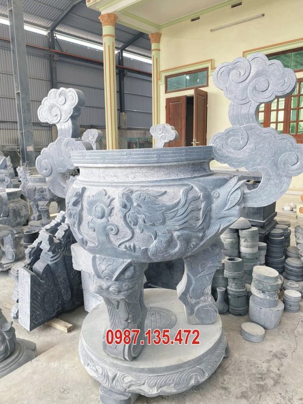 Giá lư hương đá ngoài trời gọi 0987.135.472