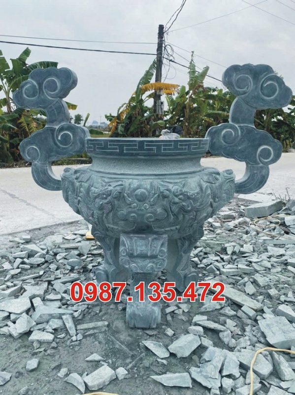 Giá lư hương đá ngoài trời gọi 0987.135.472