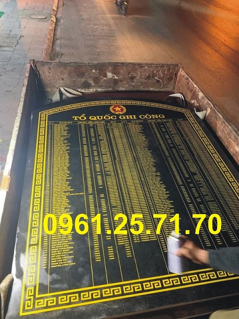 Khắc bia liệt sỹ 131 Nguyễn xiển, hà nội ĐT: 0987.135.472
